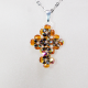 Small Cross - Pualani-Silver Chain - 2